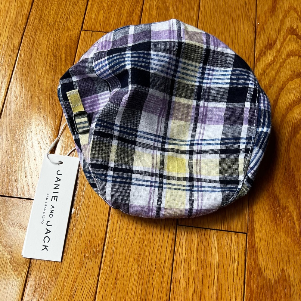NWT, Janie and Jack, size 0m-6m, baby boys hat.